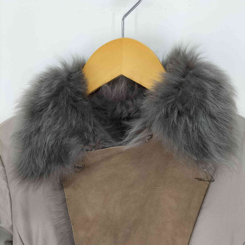 ダックスロンドン DAKS LONDON スエード ドッキング ジャケット レディース JPN:38