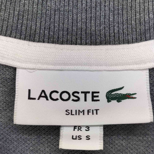 ラコステ LACOSTE 鹿の子 S/S ポロシャツ メンズ import:S