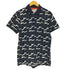 ラコステ LACOSTE 鹿の子 S/S ポロシャツ アミダクジ柄 メンズ import:M