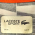 ラコステ LACOSTE 鹿の子 S/S ポロシャツ アミダクジ柄 メンズ import:M