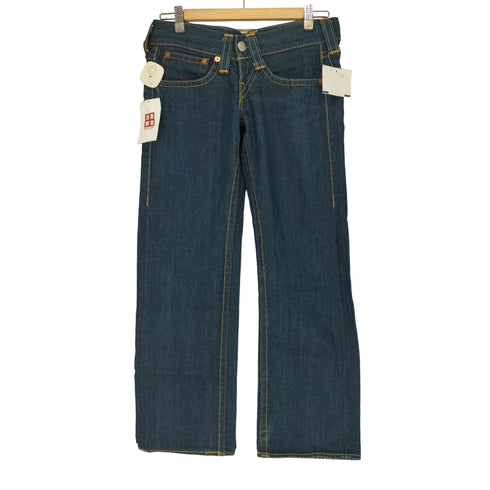 リーバイスレッド Levis RED 00s 02AW クロアチア製 01F F02 BOOT CUT ローライズ 立体裁断 ブーツカット デニムパンツ Y2K レディース 25/28