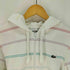 ラコステ LACOSTE マルチカラー ボーダー ジップパーカー レディース JPN:3