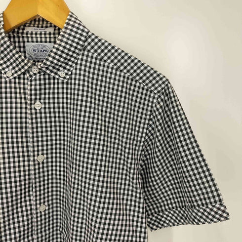 ダブルタップス WTAPS PLAIN S/S/SHIRTS ギンガムチェック シャツ メンズ JPN:M