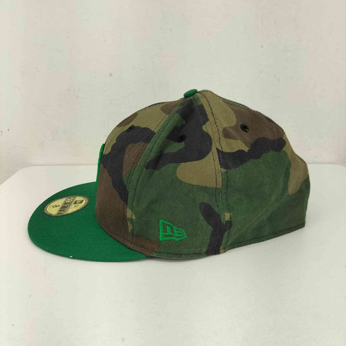 ニューエラ NEW ERA 59fifty 迷彩 チームロゴ刺繍 6パネルキャップ メンズ 8
