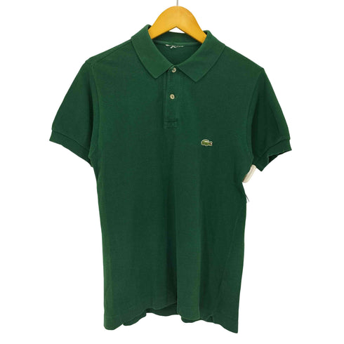ラコステ LACOSTE ワンポイント刺繍 S/S ポロシャツ レディース