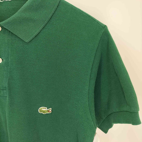 ラコステ LACOSTE ワンポイント刺繍 S/S ポロシャツ レディース