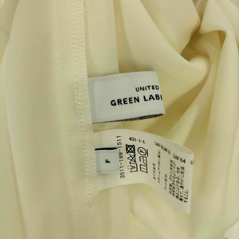 ユナイテッドアローズグリーンレーベルリラクシング UNITED ARROWS green label relaxing パウドレ プリーツ ブラウス レディース FREE
