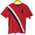 ポロラルフローレン POLO RALPH LAUREN ビッグポニー刺繍 ナンバリング バックプリント ショルダーパネル S/S シャツ メンズ import:XL