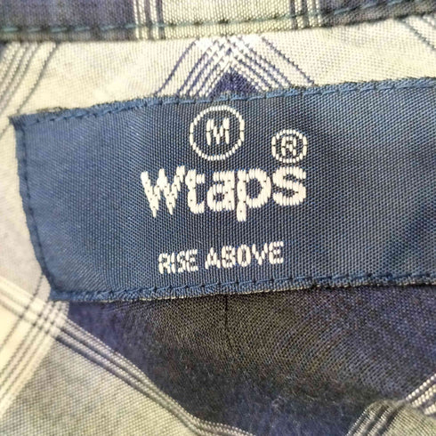 ダブルタップス WTAPS VATOS S/S オンブレチェック シャツ メンズ JPN:M