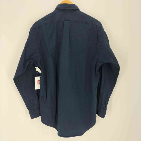 ラルフローレン RALPH LAUREN 90S ポニー刺繍 B/D L/S シャツ メンズ import:S