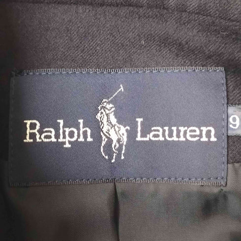 ラルフローレン RALPH LAUREN イカリボタン ダブルブレスト ウールテーラードジャケット レディース 9