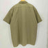 ディッキーズ Dickies コットンポリ シャドーストライプ 半袖 ワークシャツ メンズ 2XL