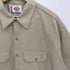 ディッキーズ Dickies コットンポリ シャドーストライプ 半袖 ワークシャツ メンズ 2XL