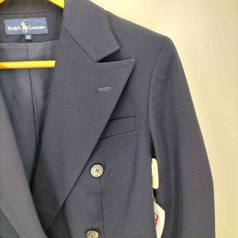 ラルフローレン RALPH LAUREN ダブルブレスト ウールテーラードジャケット レディース 9