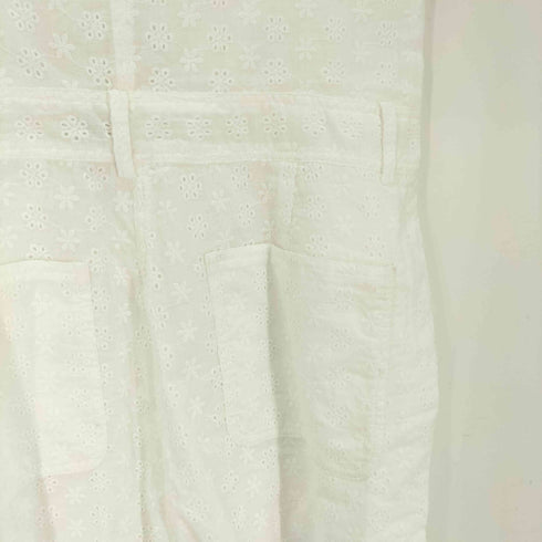 CALNAMUR コットン刺繍サロペット レディース JPN:M