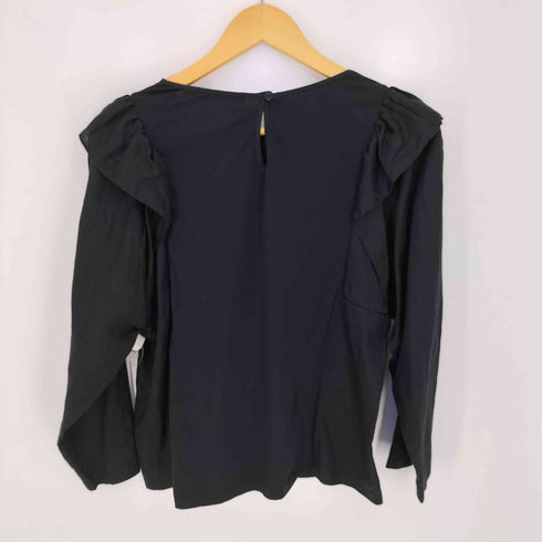 ウィークエンドマックスマーラ Weekend Max Mara フリル リネン シャツ ブラウス レディース import:S