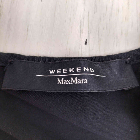 ウィークエンドマックスマーラ Weekend Max Mara フリル リネン シャツ ブラウス レディース import:S