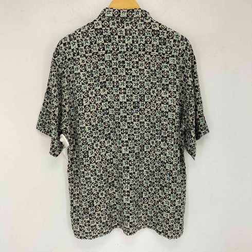ピエールカルダン pierre cardin 総柄レーヨン S/S シャツ メンズ import:L