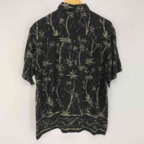 ナイツブリッジ KNIGHTSBRIDGE 総柄レーヨン S/S シャツ メンズ import:L