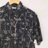 ナイツブリッジ KNIGHTSBRIDGE 総柄レーヨン S/S シャツ メンズ import:L