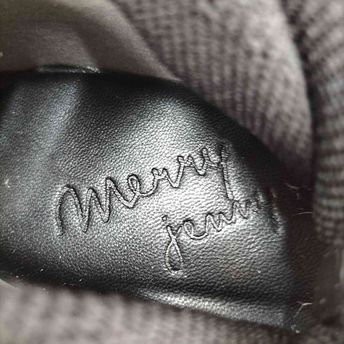 メリージェニー merry jenny ribbon ribbonニットブーツ 厚底 レディース JPN:M