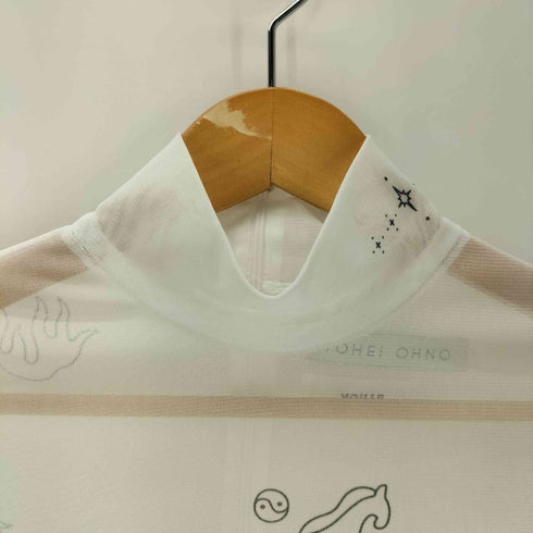 ヨウヘイオオノ yohei ohno × VOILLD 25SS Tatto Mesh Top コラボ タトゥー メッシュ トップ パワーネット セカンドスキン レディース JPN:36