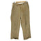 ユーエスアーミー U.S. ARMY 40s M-45 45 KHAKI CHINO TROUSERS 細ベルトループ 尿素ボタン 片玉縁 シングルステッチ 45カーキ チノ メンズ S