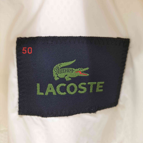 ラコステ LACOSTE 裏メッシュ ジップアップジャケット メンズ JPN:50
