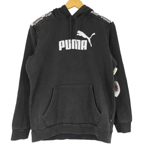 プーマ PUMA ロゴプリント プルオーバーパーカー メンズ