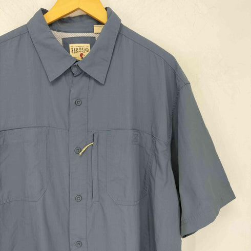 レッドヘッド RED HEAD フィッシングナイロン S/S シャツ メンズ import:XXL