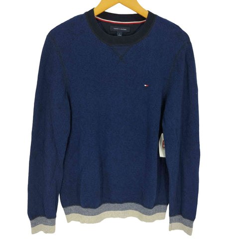 トミーヒルフィガー TOMMY HILFIGER コットン クルーネックニット メンズ JPN:M