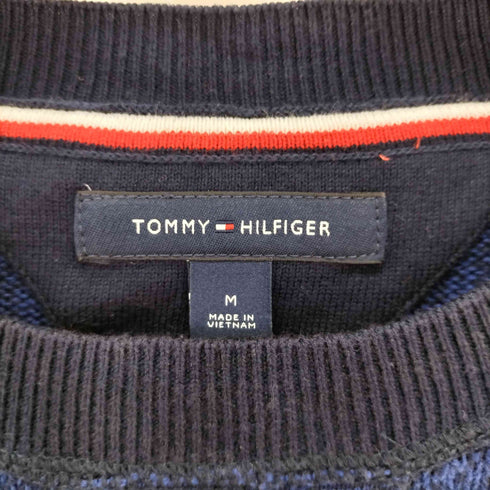 トミーヒルフィガー TOMMY HILFIGER コットン クルーネックニット メンズ JPN:M