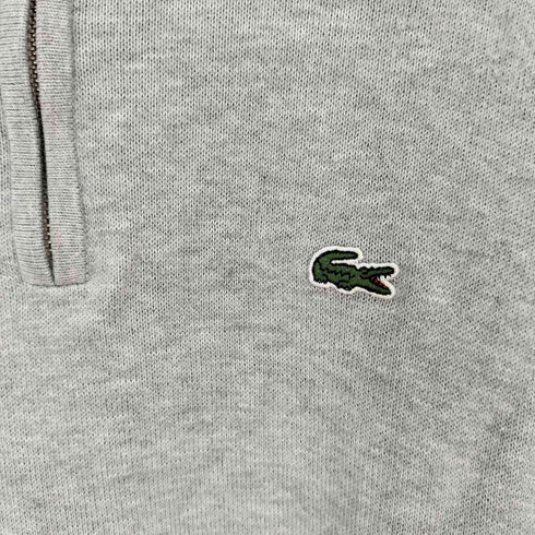 ラコステ LACOSTE ハーフジップ プルオーバーニット メンズ import:M