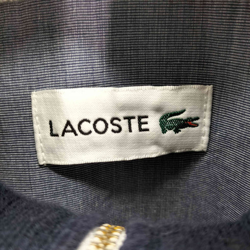 ラコステ LACOSTE ハーフジップ プルオーバーニット メンズ import:M