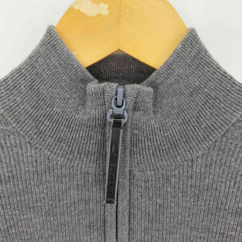 ラコステ LACOSTE ハーフジップ プルオーバーニット メンズ import:M