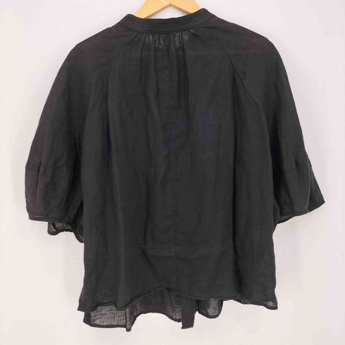 シンプリシテェ SIMPLICITE 25ss 手洗い可 / フレンチリネン2wayブラウス レディース FREE