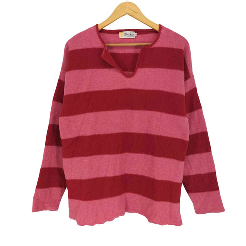 ROBERT MACKIE MADE IN SCOTLAND ボーダー ニット セーター メンズ 40