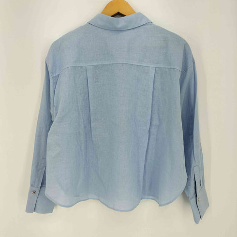 ルクールブラン le.coeur blanc 25ss コットン麻コンパクトシャツ レディース JPN:38
