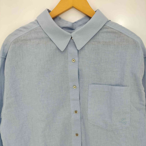 ルクールブラン le.coeur blanc 25ss コットン麻コンパクトシャツ レディース JPN:38