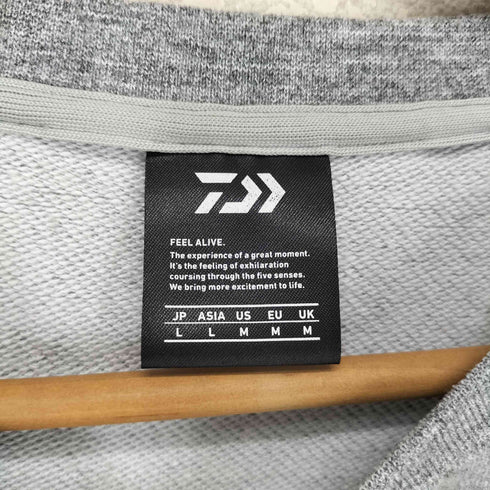 ダイワ DAIWA ドライスウェットクルーネックプルオーバー メンズ L