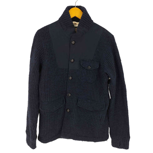 マハリシ MAHARISHI 切替ニットジャケット メンズ JPN:S