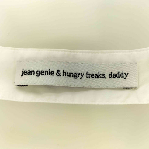 jean genie & hungry freaks daddy アシンメトリー プリーツ ノースリーブ トップス レディース JPN:2
