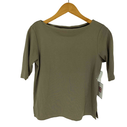 ユナイテッドアローズ UNITED ARROWS MARW 5分袖 ボートネック Tシャツ レディース ONE SIZE