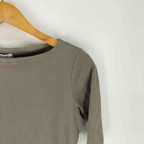 ユナイテッドアローズ UNITED ARROWS MARW 5分袖 ボートネック Tシャツ レディース ONE SIZE
