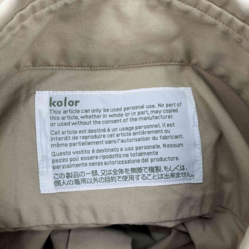 カラー kolor 10AW ドレスシャツ メンズ JPN:2
