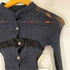 ジャックムス JACQUEMUS Sheer Rib Knit Polo Cardigan シアー リブ ニット ポロ カーディガン レディース 36