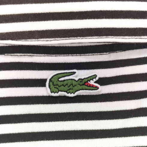 ラコステライブ Lacoste Live ボーダー S/S ポロシャツ メンズ JPN:M