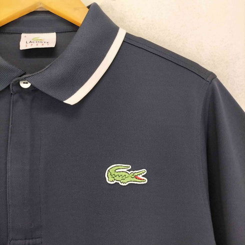ラコステスポーツ LACOSTE SPORT デカワニ S/S ポロシャツ メンズ JPN:4