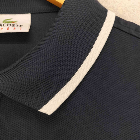 ラコステスポーツ LACOSTE SPORT デカワニ S/S ポロシャツ メンズ JPN:4