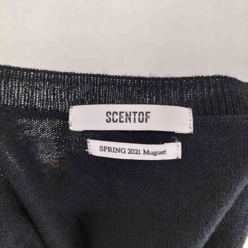 SCENT OF シルク混 Vネックニット レディース